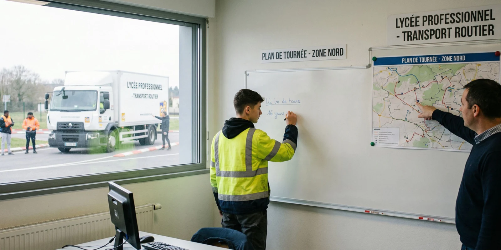 Journée Type en Bac Pro CRM : Cours, Ateliers et Formation au Transport Routier Journée Type en Bac Pro CRM : Cours, Ateliers et Formation au Transport Routier