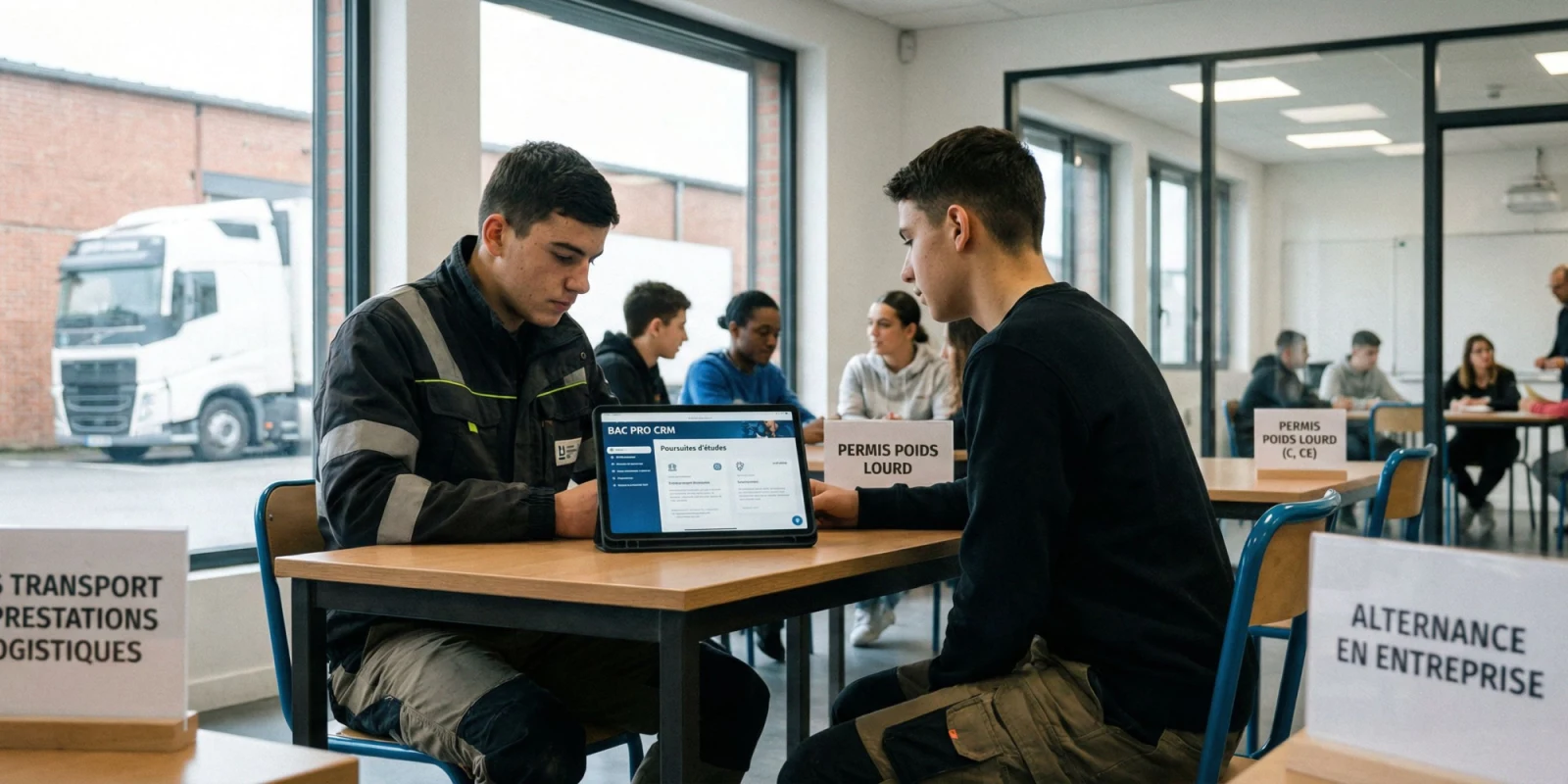 Poursuites d'Études après le Bac Pro CRM : Débouchés et Spécialisations en Transport