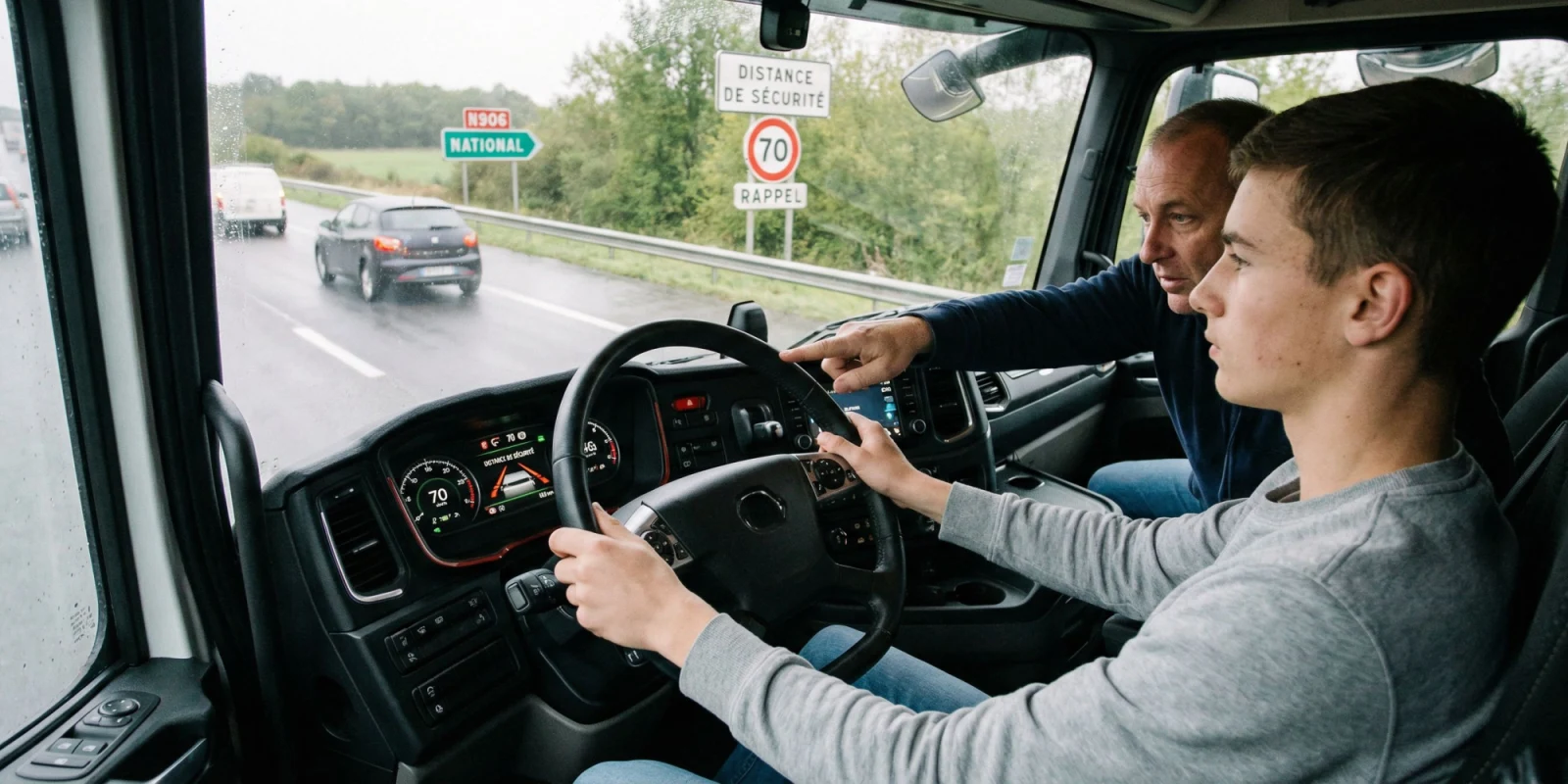 Sécurité Routière en Bac Pro CRM : Les Réflexes Essentiels du Conducteur Routier